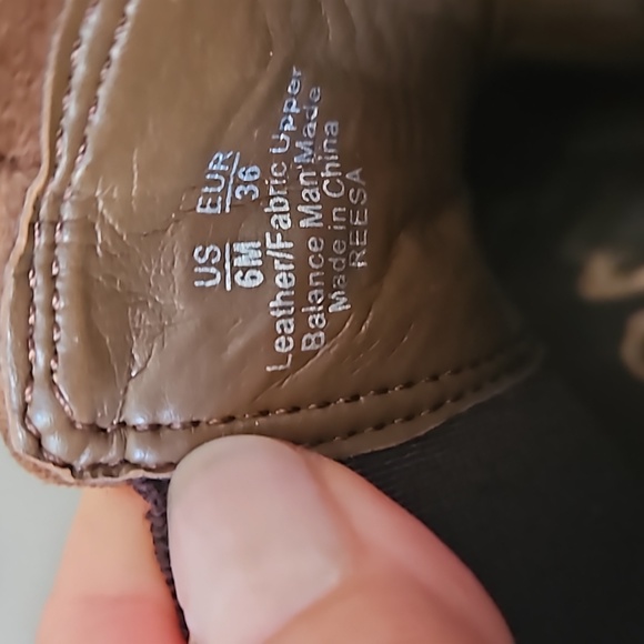 Sam Edelman suede booties, with 2 inch heels, Size 6 - Picture 6 of 7